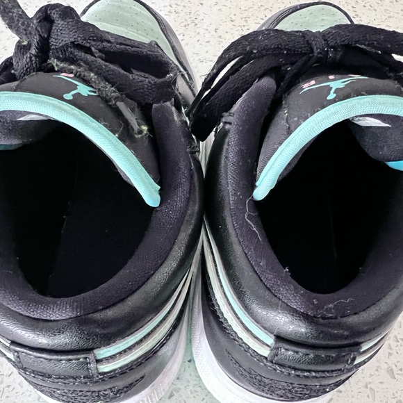 Air Jordan 1 Low SE 'Tropical Twist' Big Boys Sz 5.5 EUC Teal - Picture 11 of 11